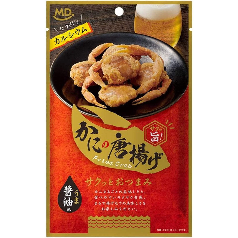 MD 唐揚香脆蟹仔 醬油風味 日本佐酒小食 下酒小吃 30g x 6包