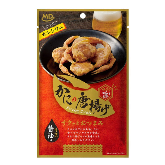 MD 唐揚香脆蟹仔 醬油風味 日本佐酒小食 下酒小吃 30g x 6包