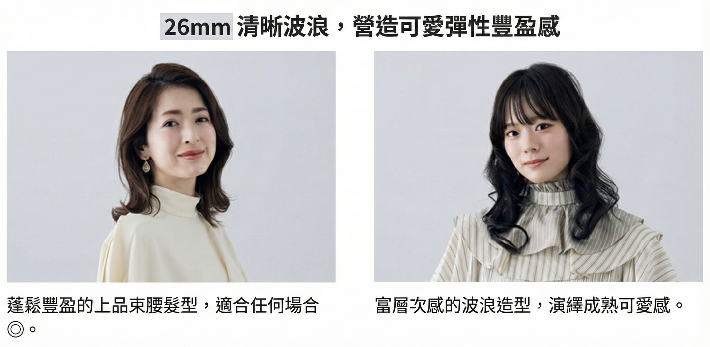 ReFa Curl Iron Pro 專業亮澤捲髮棒 捲髮器 全球通用電壓 19mm-38mm