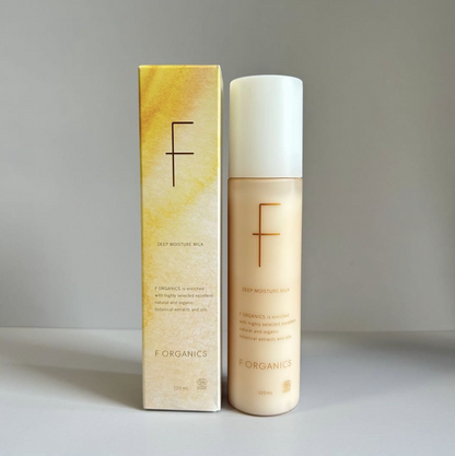 F ORGANICS 日本製 深層保濕乳液 Deep Moisture Milk 限定桂花流金香 120ml