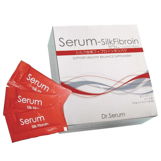 Dr. Serum 日本製 Silk Serum Jelly 蠶絲蛋白果凍 靜岡縣白桃汁 3盒共90包