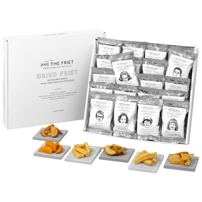 AND THE FRIET 頂級比利時薯條餅乾 迷你20包裝禮盒 6款人氣口味