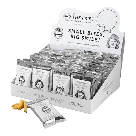 AND THE FRIET 頂級比利時薯條餅乾 迷你48包裝禮盒 6款人氣口味
