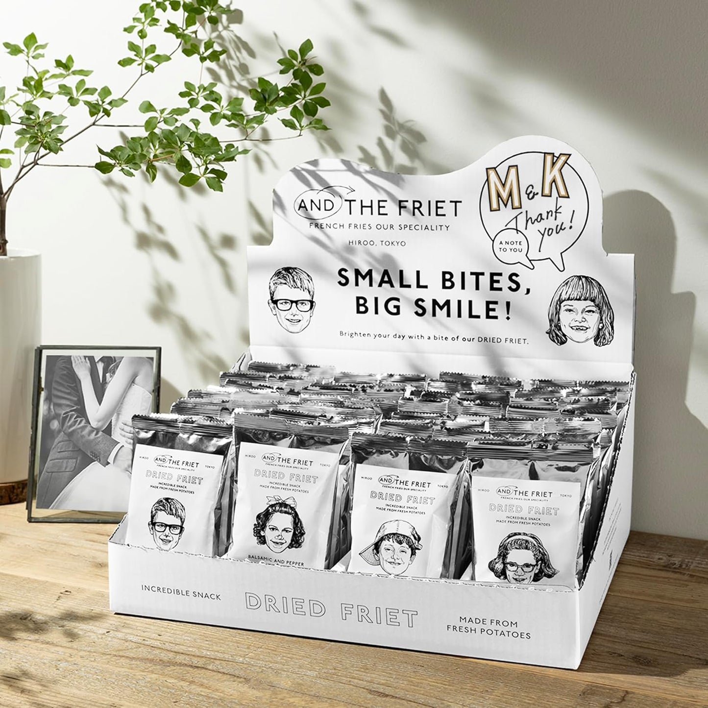 AND THE FRIET 頂級比利時薯條餅乾 迷你48包裝禮盒 6款人氣口味