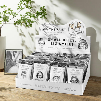 AND THE FRIET 頂級比利時薯條餅乾 迷你48包裝禮盒 6款人氣口味