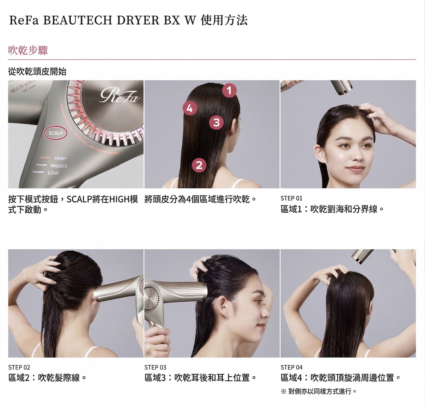 ReFa BEAUTECH DRYER BX W Smart Hair Dryer Universal Voltage