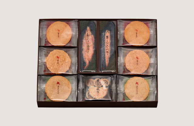 桂新堂 海老遍路 頂級鮮蝦 磯燒 炙燒 蝦餅什錦禮盒 2杯+20袋入 160年老字號