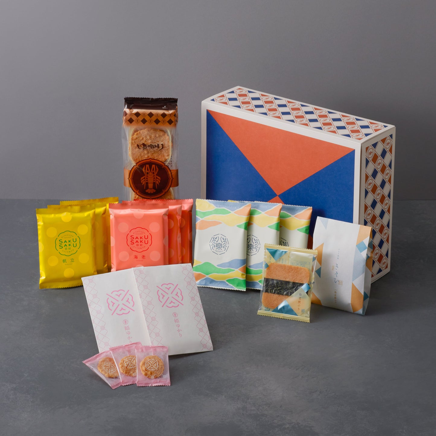 坂角總本舖 海老藏 海蝦煎餅什錦禮盒 海老藏 (29枚+9袋入)