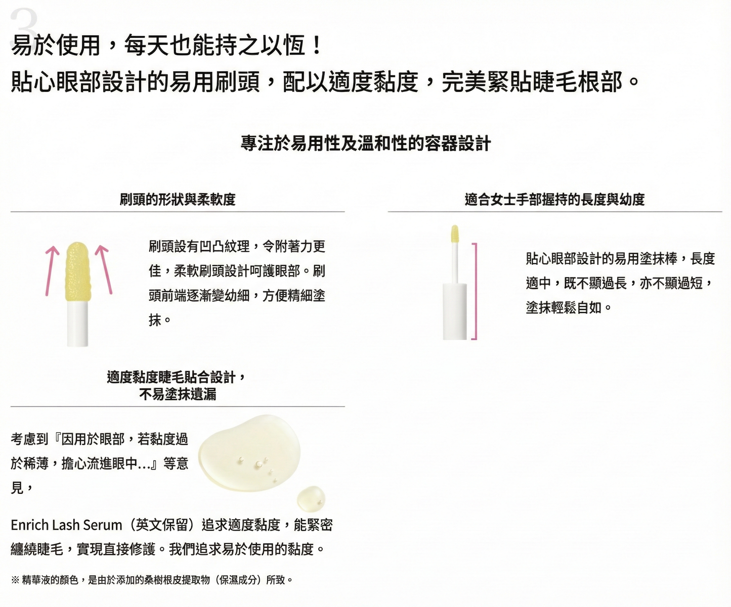 ETVOS Enrich Lash Serum 眼睫毛精華液 新上市
