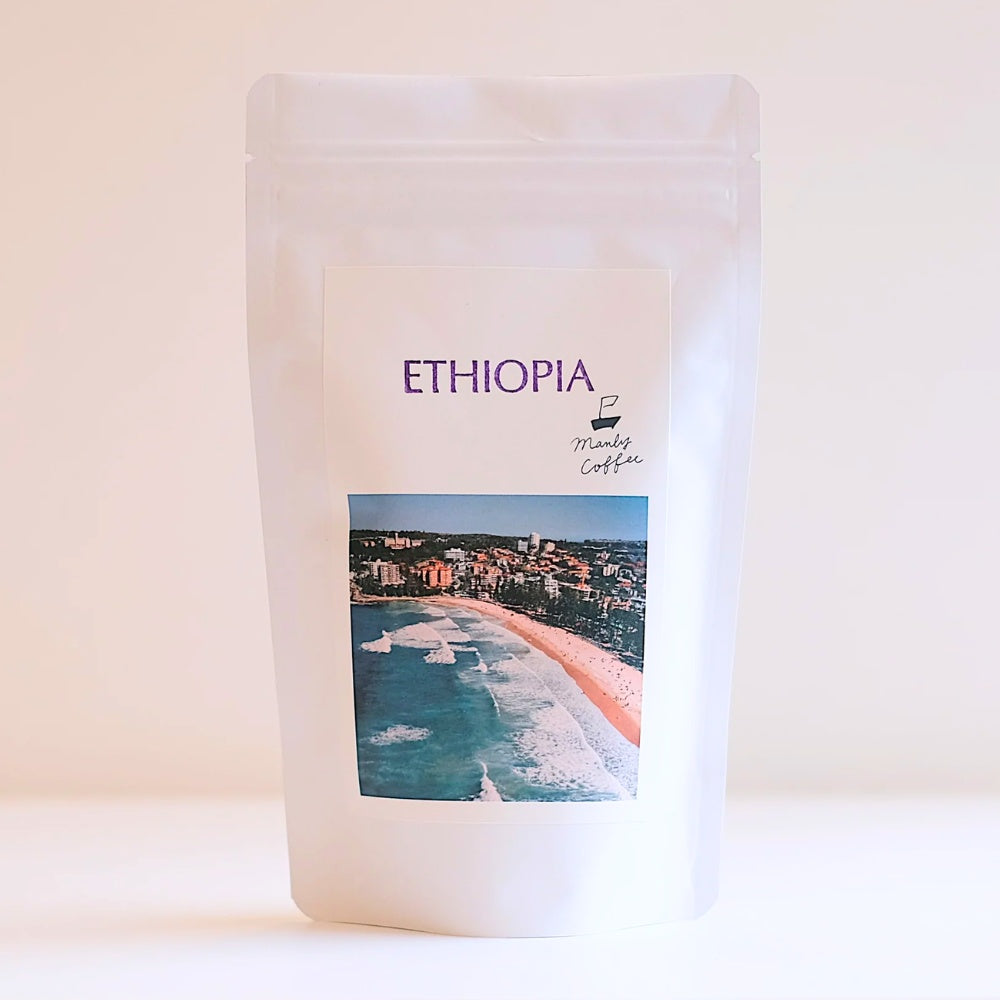 MANLY COFFEE Ethiopia Tulisi Natural Anaerobic Specialty Coffee Whole Beans, Roasted in Japan