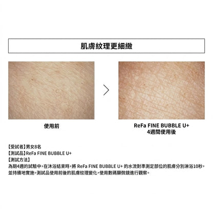ReFa FINE BUBBLE U+ Shower Head for Hair & Scalp Care