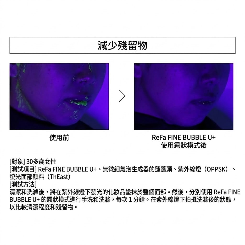 ReFa FINE BUBBLE U+ Shower Head for Hair & Scalp Care