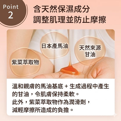 neo natural Natures for Flora Jelly Soap for Sensitive Skin, Made in Japan 120ml x 2 Bottles