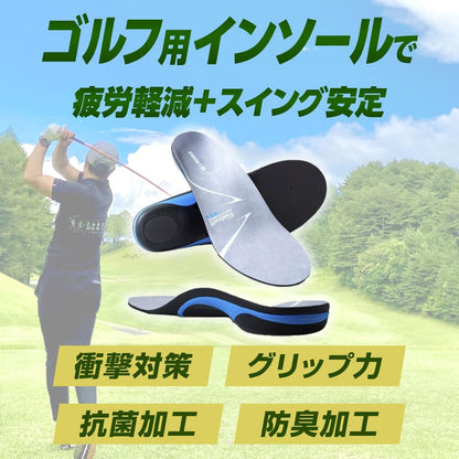 ZAMST Footcraft AGILITY GRIP for GOLF 高爾夫專用型 哥爾夫專業運動鞋墊 支撐足弓