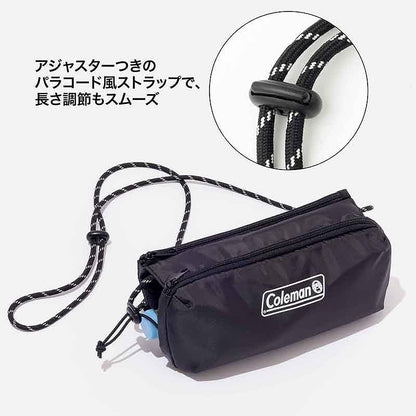GLOW 2026年7月號 増刊 附送 Coleman 雙層收納水樽斜揹袋 Shoulder Bag