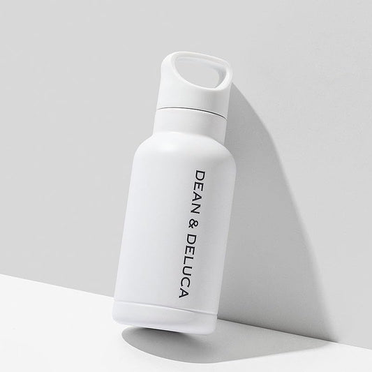 GLOW 雜誌 2026年8・9月合併號增刊 DEAN & DELUCA 白色提把不鏽鋼保溫瓶 400ml