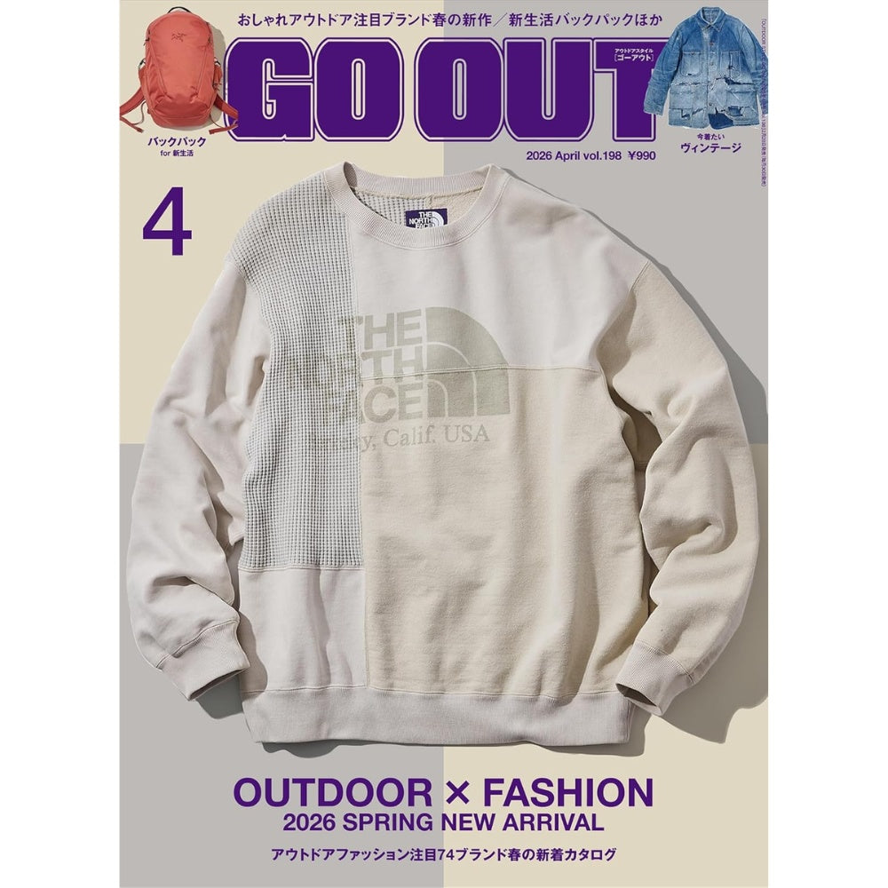 GO OUT 2026年4月號｜74個戶外時尚品牌春季新作目錄特集