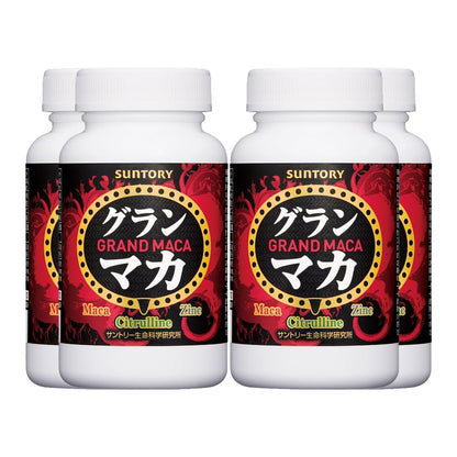 日本Suntory Grand Maca 御瑪卡 4樽優惠裝 480粒/120日份量 提升力量及活力