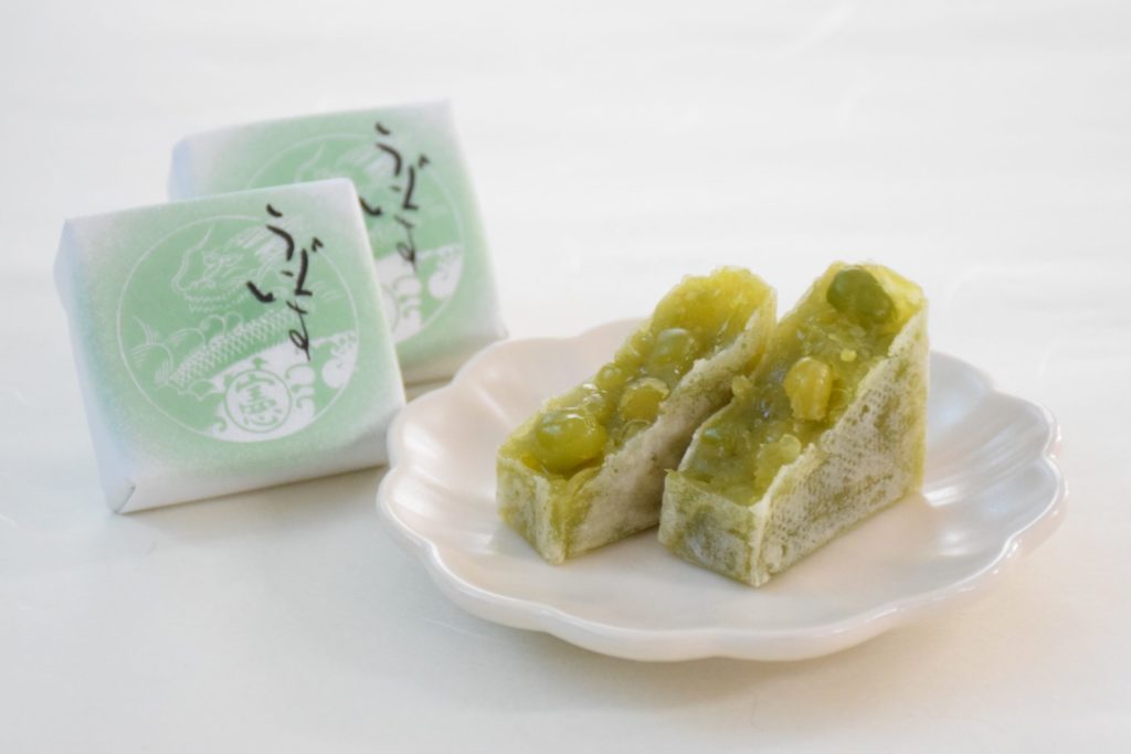 中田屋 鶯 青豌豆金鍔餅 季節限定 昭和經典和式銘菓 和菓子 石川縣金澤名物 12個盒裝