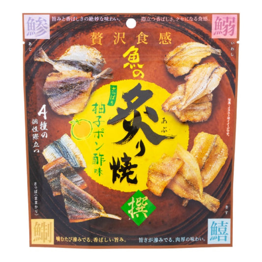 MD 魚之炙燒 柚子醋風味 綜合小魚乾 日本佐酒小食 68g x 6包