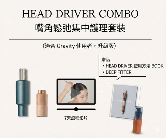 COREFIT 日本製 Head Driver Combo + Bath Combo + Deep Fitter 新年數量限定版
