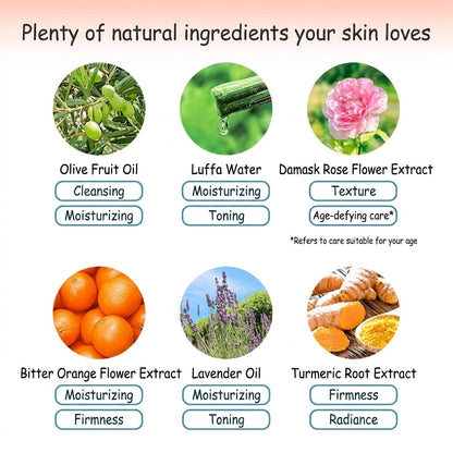 neo natural Natures for Herbal Clear Soap for Sensitive Skin, Made in Japan 95g x 2pcs