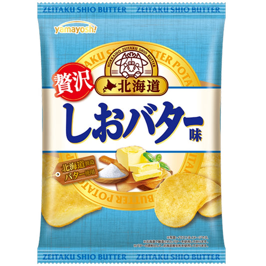山芳製菓 日本產 北海道鹽味牛油薯片 50g x 12袋