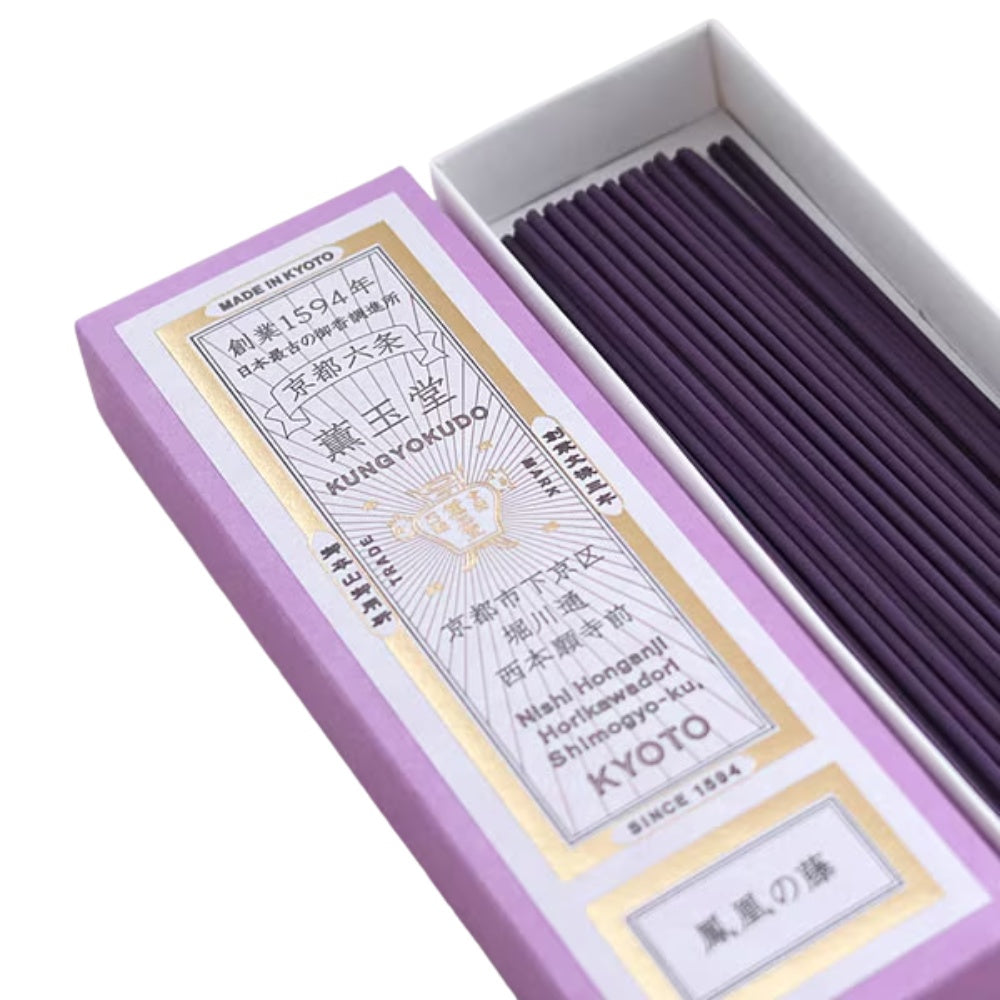Kungyokudo Natural Incense Houou no Fuji Made in Japan