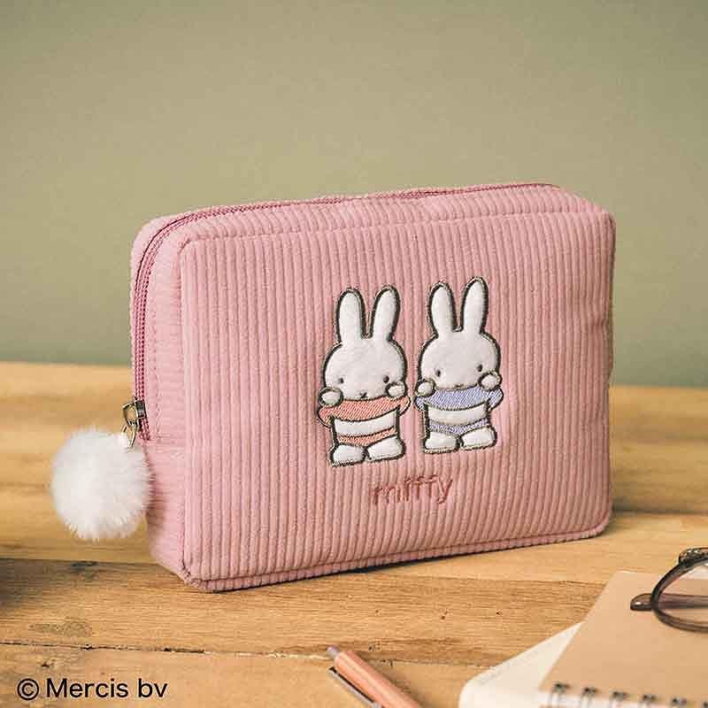 InRed 2026年3月號增刊 封面 吉岡里帆 附送 miffy 刺繡燈芯絨化妝袋