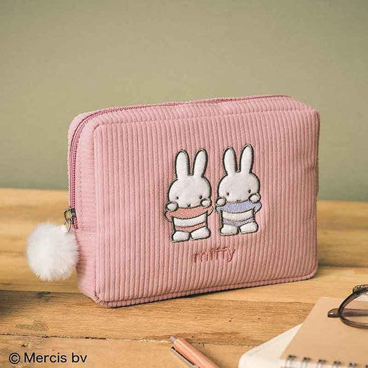 InRed March 2026 supplement cover features Riho Yoshioka, and includes a free Miffy embroidered corduroy cosmetic bag. 