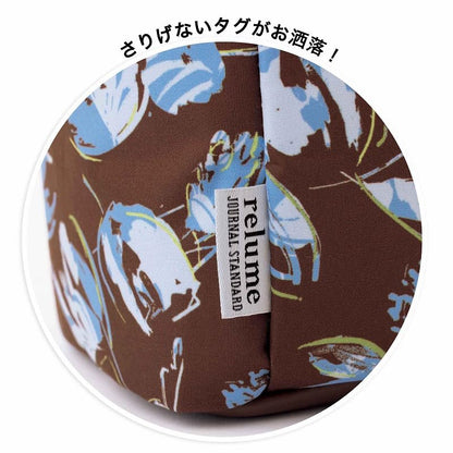 InRed 2026年6月號 JOURNAL STANDARD relume 連鏡直立式化妝袋