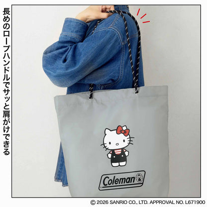 InRed Magazine October 2026 Issue｜Coleman × Hello Kitty Outdoor Rope Handle Tote Bag