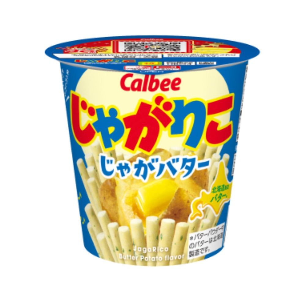 Calbee 卡樂B 卡樂比 薯條三兄弟 JagaRico 烤牛油味 杯裝薯條 55g x 12杯優惠裝