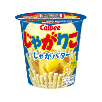 Calbee 卡樂B 卡樂比 薯條三兄弟 JagaRico 烤牛油味 杯裝薯條 55g x 12杯優惠裝