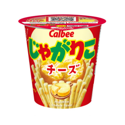 Calbee 卡樂B 卡樂比 薯條三兄弟 JagaRico 濃郁芝士味 杯裝薯條 55g x 12杯優惠裝