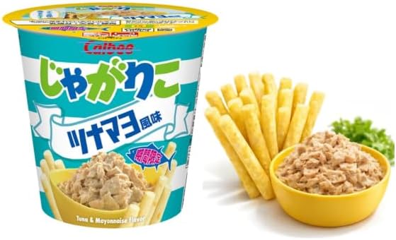 Calbee 卡樂B 卡樂比 薯條三兄弟 JagaRico 吞拿魚蛋黃醬味 杯裝薯條 52g x 12杯優惠裝