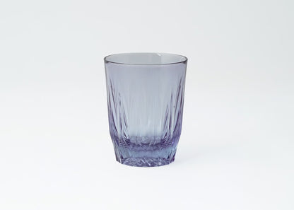 KINJO JAPAN 日本製 E1 金城藍色 晶瑩切子風防摔矽膠杯 250ml 摔不破 跌不爛