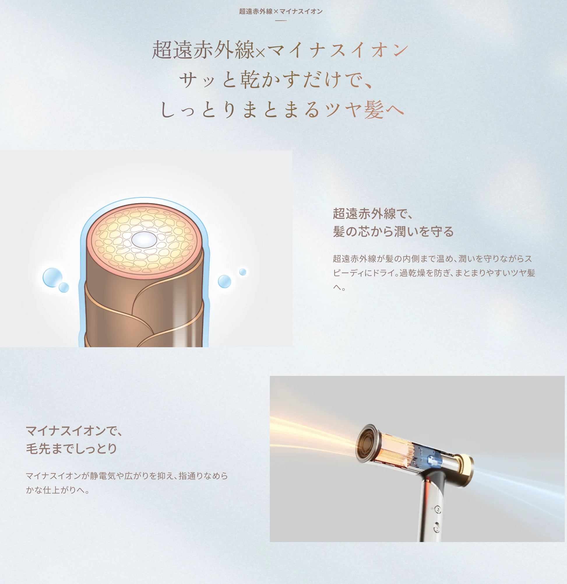 KINUJO 絹女Hair Dryer Voyage 全球電壓輕量型速乾風筒頭髮速乾吹風機