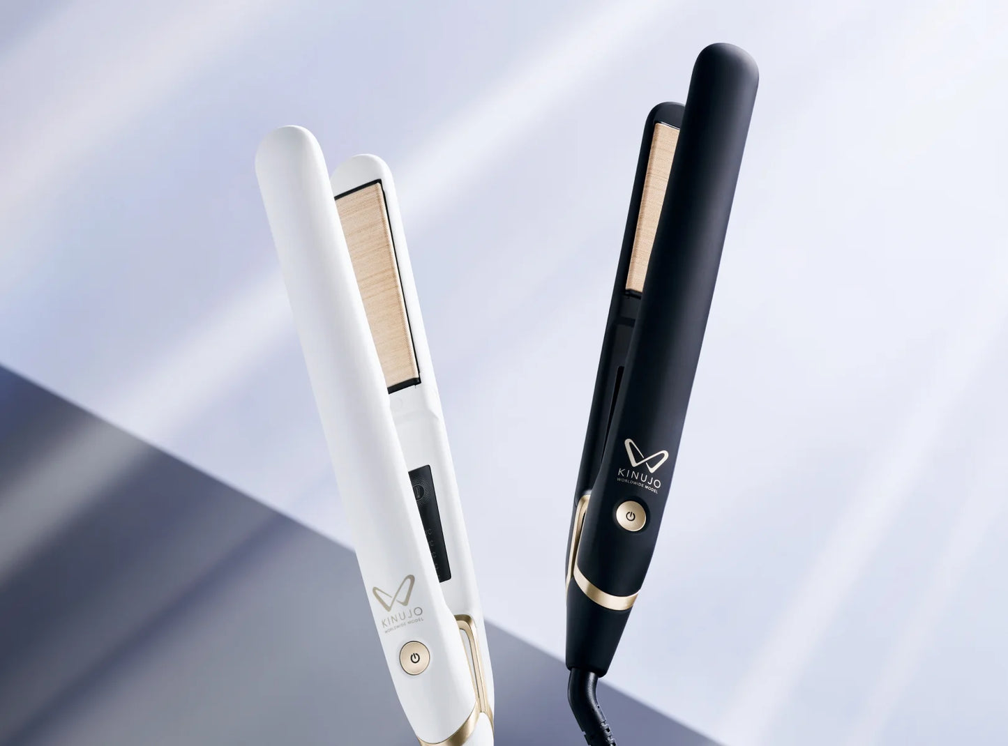 KINUJO W Worldwide Straight Iron Silk Plate Hair Straightener