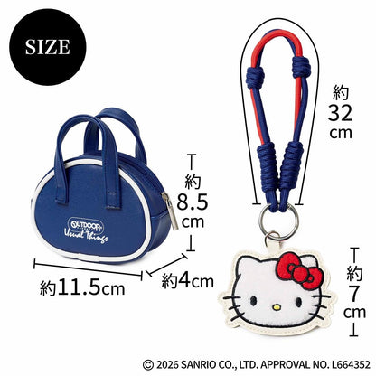 Liniere リンネル 2026年3月號 封面 蒼井優 附送 Hello Kitty 迷你收納袋掛飾套裝