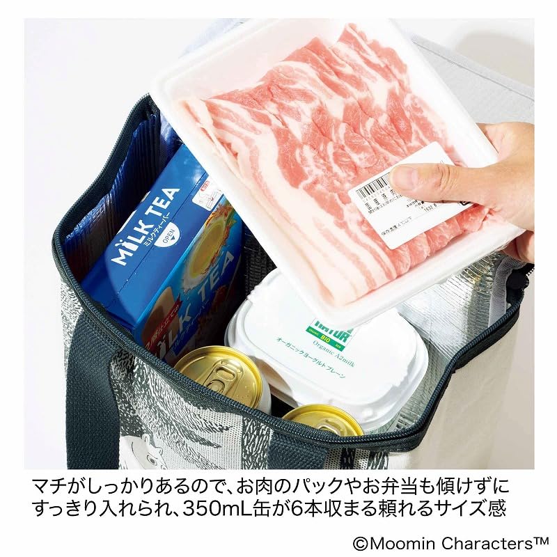 Liniere リンネル 2026年7月號 MOOMIN 姆明 超大容量方形保冷袋 Cooler Bag