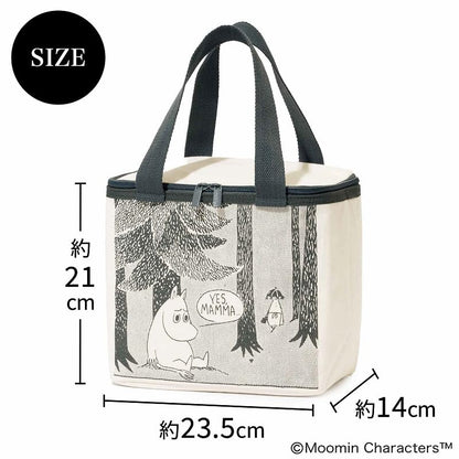 Liniere リンネル 2026年7月號 MOOMIN 姆明 超大容量方形保冷袋 Cooler Bag
