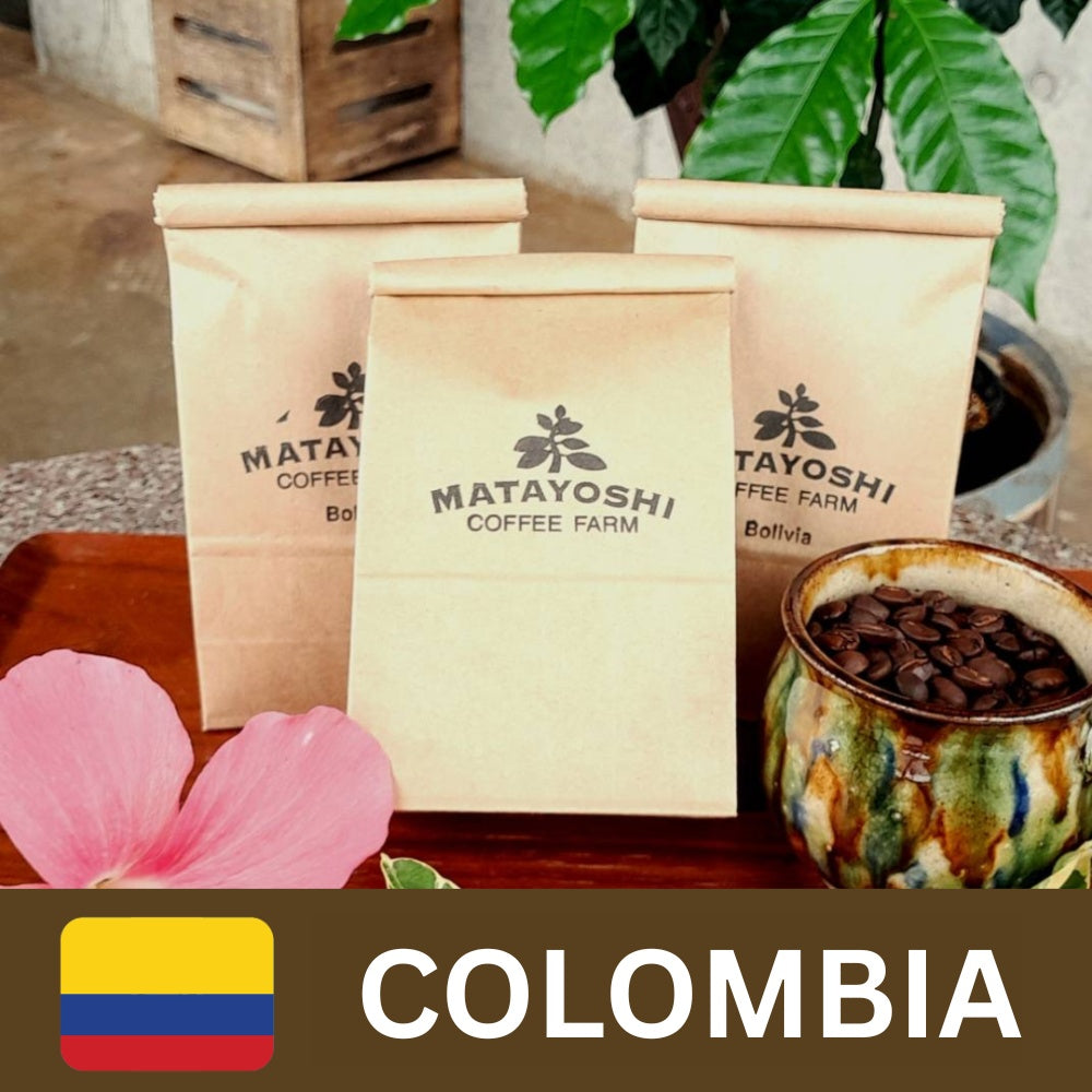 Matayoshi Coffee 又吉咖啡園 哥倫比亞 單一產地 自家烘焙咖啡豆 100g x 4包