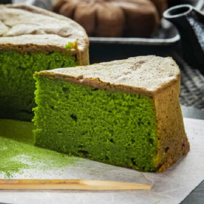 茶之環 招牌商品 宇治抹茶牛油蛋糕 滿月系列 使用頂級金天閣抹茶