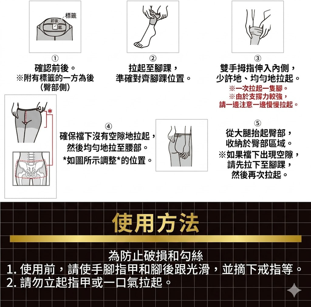 SLIMWALK 日本製 Medical Lymph Leggings 醫護級消水腫緊壓修身褲 壓力襪褲 2對優惠裝