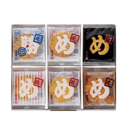 山口油屋福太郎 Menbei 明太子仙貝 彩色綜合禮盒 30袋 5種口味大滿足 送禮首選