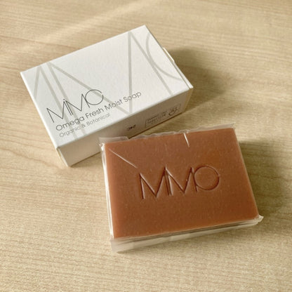 MiMC Omega Fresh Moist Soap 秋冬限定 天然保濕潔面梘 清新保濕洗面梘 泡泡肥皂 大馬士革玫瑰 天竺葵香氛