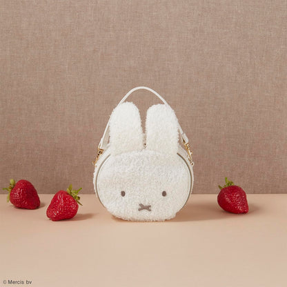 Takarajimasha Miffy Brand Book Strawberry Charm 2WAY Pouch & Shoulder Bag