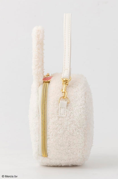 Takarajimasha Miffy Brand Book Strawberry Charm 2WAY Pouch & Shoulder Bag