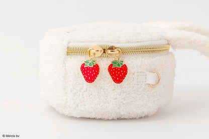Takarajimasha Miffy Brand Book Strawberry Charm 2WAY Pouch & Shoulder Bag